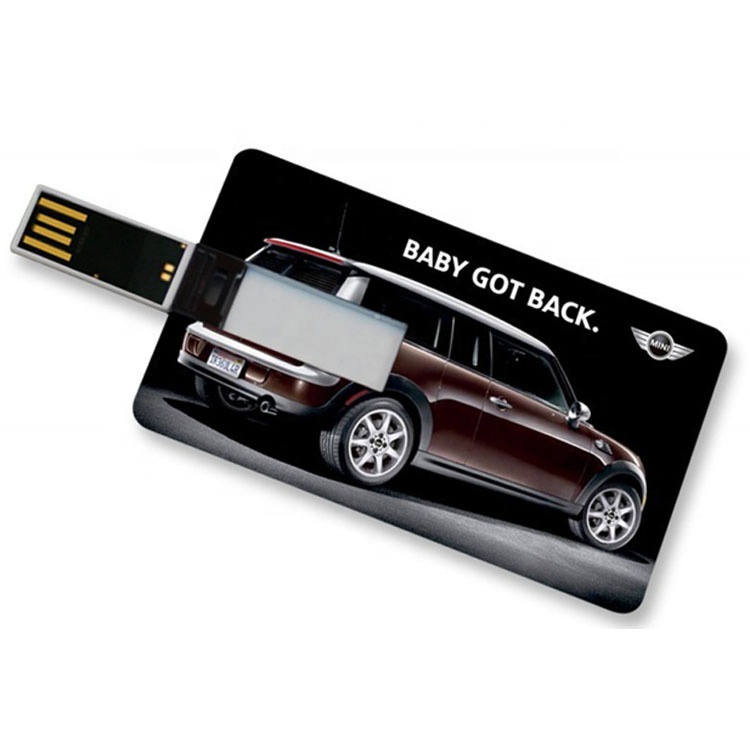 1 dollar gifts Bulk Cheap Promotional Custom Logo credit card usb flash drive