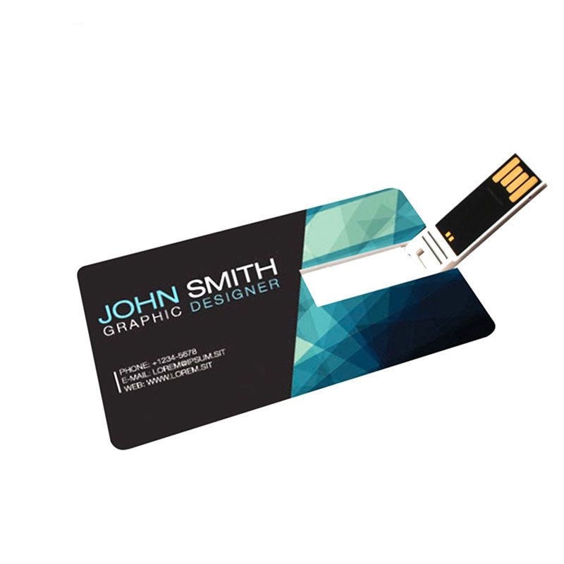 Bulk Cheap Plastic Card USB Flash Drive 2.0 1GB 2GB 4GB Business Card 8GB 16GB 32GB Pen Drive USB Memory Stick with Free Print